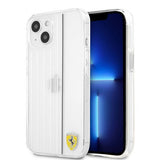 Ferrari iPhone 13 Mini Deksel 3D Lines Svart Transparent
