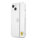 Ferrari iPhone 13 Mini Deksel 3D Lines Svart Transparent