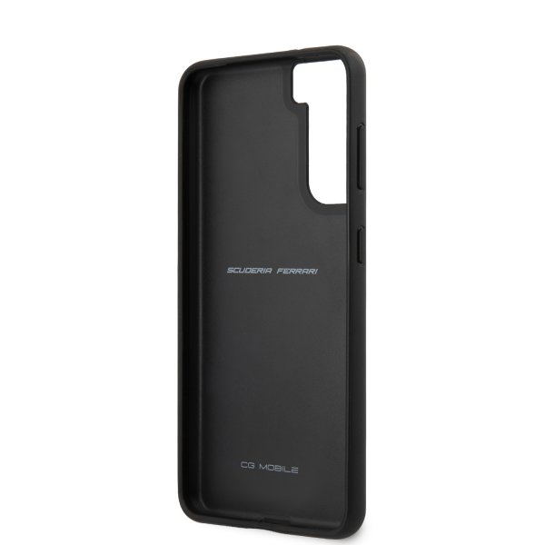 Ferrari Samsung Galaxy S21 Deksel Logo Perforert Rød