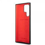 Ferrari Samsung Galaxy S22 Ultra Deksel Metal Logo Svart