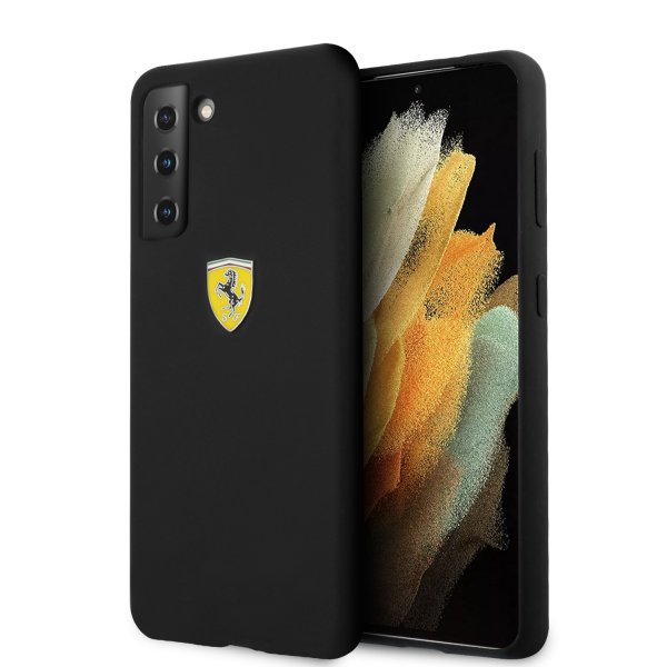 Ferrari Samsung Galaxy S21 Plus Deksel SF Svart