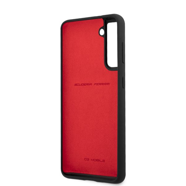 Ferrari Samsung Galaxy S21 Plus Deksel SF Svart