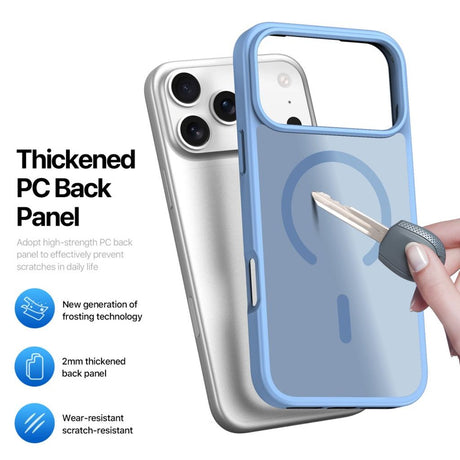 Dux Ducis iPhone 17 Pro Max/iPhone 18 Pro Max Deksel Yind Series MagSafe Blå