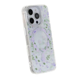 iPhone 16 Pro Deksel blomstrete MagSafe Lilla