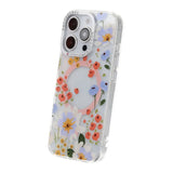 iPhone 16 Pro Max Deksel Blomstret MagSafe Oransje
