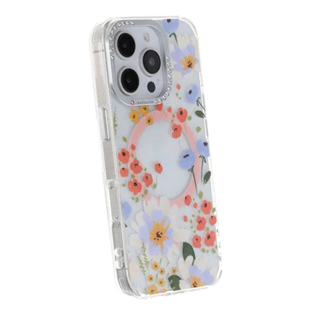 iPhone 16 Pro Deksel blomstrete MagSafe Oransje