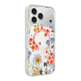 iPhone 17 Pro Max Deksel Blomstermønster MagSafe Oransje