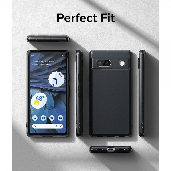 Ringke Google Pixel 7a Deksel Fusion Matte Smoke Black