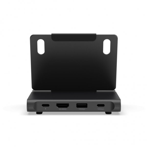 Satechi OnTheGo Sammenleggbart Stativ & USB-hub Space Black