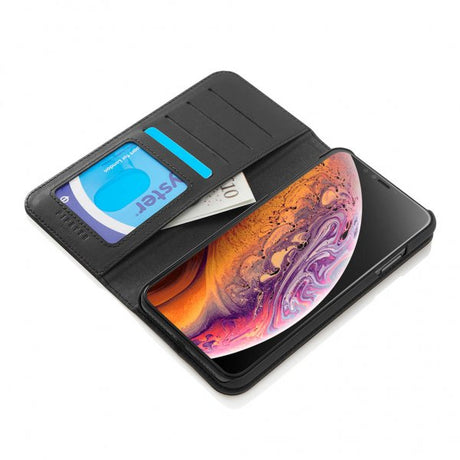 Pipetto iPhone X/Xs Etui Magnetic Folio Svart
