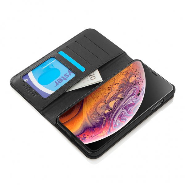Pipetto iPhone XS Max Magnetic Folio Sak Svart