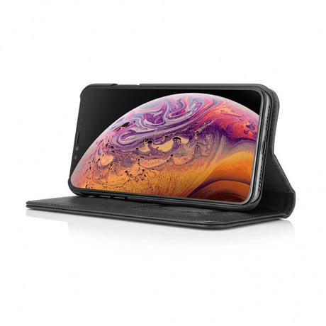 Pipetto iPhone XS Max Magnetic Folio Sak Svart
