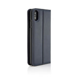 Pipetto iPhone Xs Max Etui Magnetic Folio Marineblå