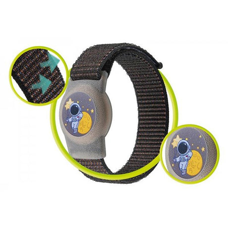 Mobile Origin AirTag Armbånd Nylon Astronaut