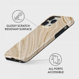 Burga iPhone 13 Pro Deksel Tough MagSafe Full Glam
