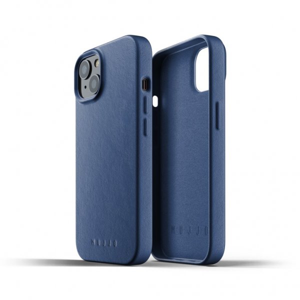 Mujjo iPhone 13 Deksel Full Leather Case Svart
