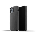 Mujjo iPhone 13 Mini Deksel Full Leather Case Svart