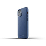 Mujjo iPhone 13 Mini Deksel Full Leather Case Monaco Blue