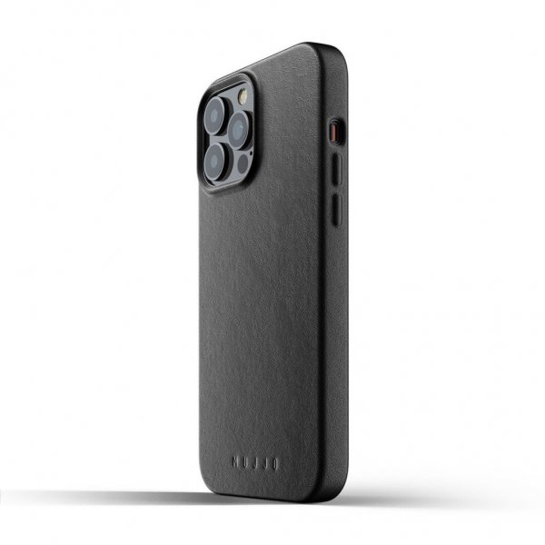Mujjo iPhone 13 Pro Max Deksel Full Leather Case Tan