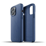 Mujjo iPhone 13 Pro Max Deksel Full Leather Case Tan
