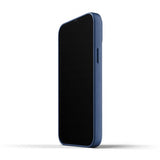 Mujjo iPhone 13 Pro Max Deksel Full Leather Case Monaco Blue