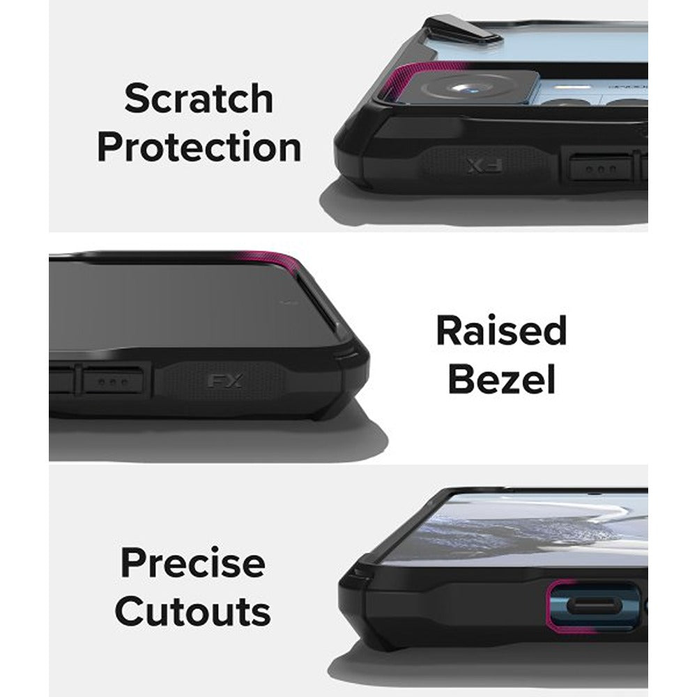 Ringke Xiaomi 12T/12T Pro Deksel Fusion X Svart