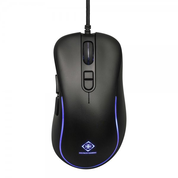 Deltaco Gaming DM120 Spillmus RGB Svart