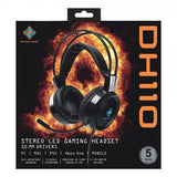 Deltaco Gaming DH110 Gaming Headset LED Svart