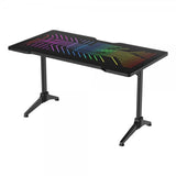 Deltaco Gaming DT420 RGB Gaming Desk Tempered Glass Cable Management