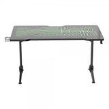 Deltaco Gaming DT420 RGB Gaming Desk Tempered Glass Cable Management