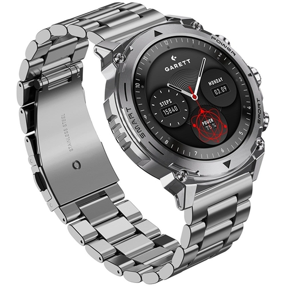 Garett Smartwatch Atom 47mm Sølv
