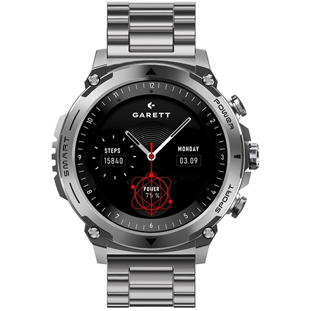 Garett Smartwatch Atom 47mm Sølv