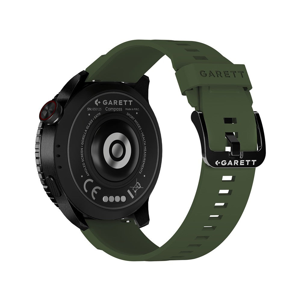 Garett Smartwatch Compass 48mm Svart