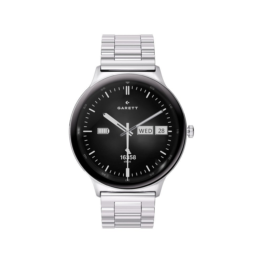 Garett Smartwatch Quantum 43mm Sølv
