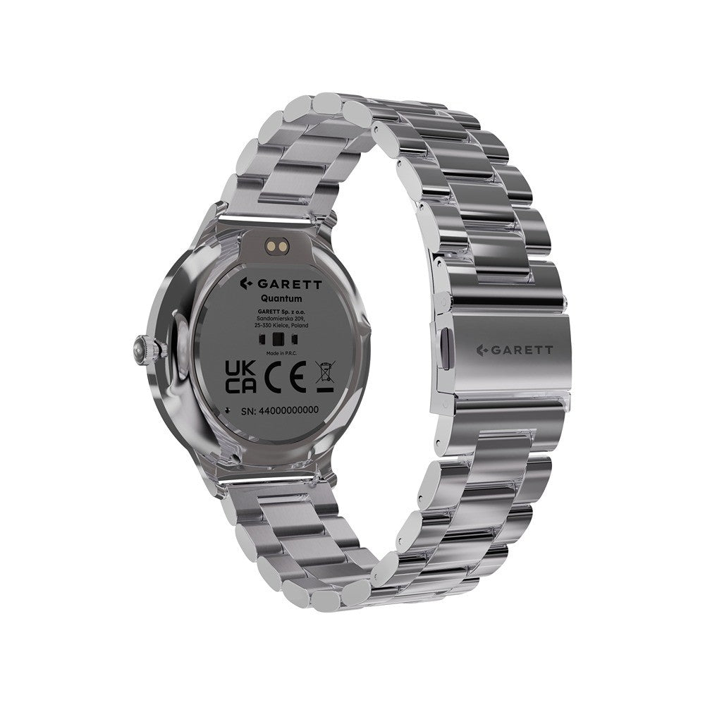 Garett Smartwatch Quantum 43mm Sølv