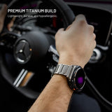 Fixed Garmin QuickFit 22mm Armbånd Titanium Strap Grå