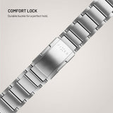 Fixed Garmin QuickFit 22mm Armbånd Titanium Strap Grå
