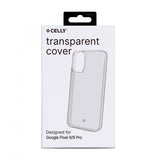 Celly Google Pixel 9/Pixel 9 Pro Deksel GELSKIN Transparent