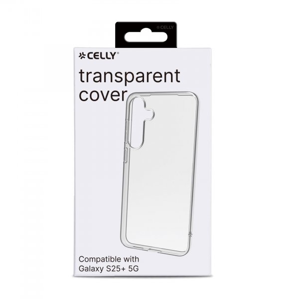 Celly Samsung Galaxy S25 Plus Deksel GELSKIN Transparent