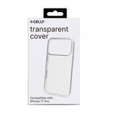 Celly iPhone 17 Pro Deksel GELSKIN Transparent