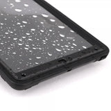 Armor-X Samsung Galaxy Tab A9 Plus Deksel Rainproof Rugged Case Hand Strap Kickstand Svart