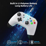 EasySMX Bayard 9124 Switch/Android/PC Programmable Wireless Gamepad Hvit