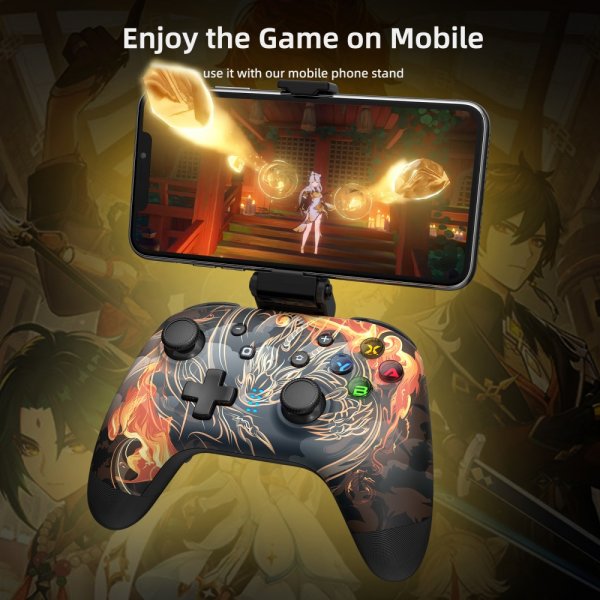 EasySMX Bayard 9124 Switch/Android/PC Programmable Wireless Gamepad Dragon