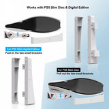 JYS PlayStation 5 Slim (Digital/Disc Edition) Stand Hvit