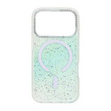 iPhone 17 Pro Max Deksel Glitter Diamond MagSafe Grønn