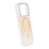 iPhone 17 Pro Max Deksel Glitter Diamond MagSafe Gull