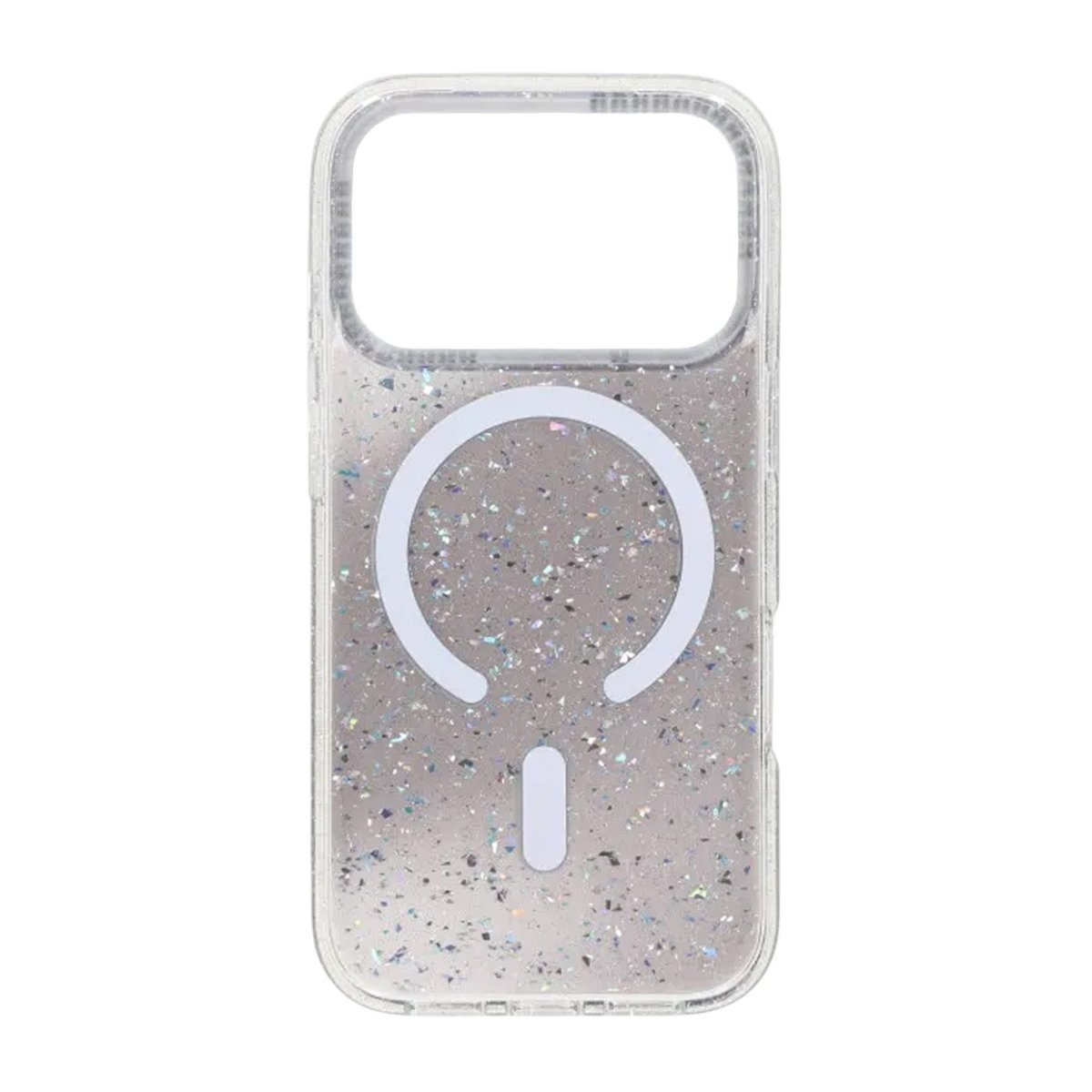 iPhone 17 Pro Max Deksel Glitter Diamond MagSafe Svart