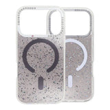 iPhone 17 Pro Max Deksel Glitter Diamond MagSafe Svart