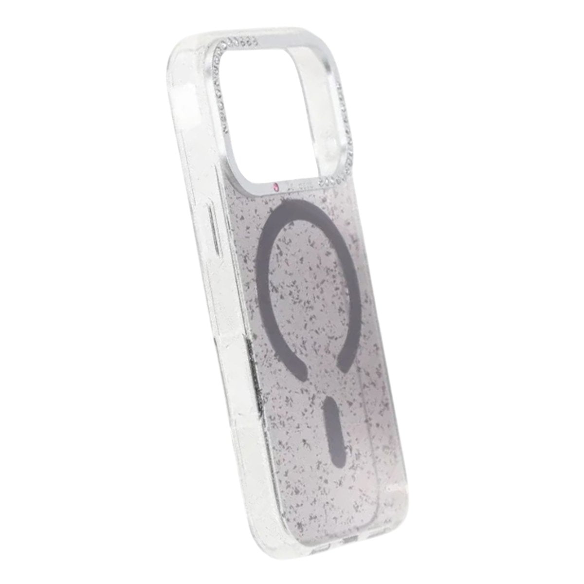 iPhone 17 Pro Deksel Glitter Diamond MagSafe Svart