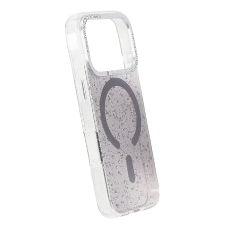 iPhone 17 Pro Deksel Glitter Diamond MagSafe Svart